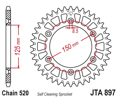 Звезда ведомая JT JTA897