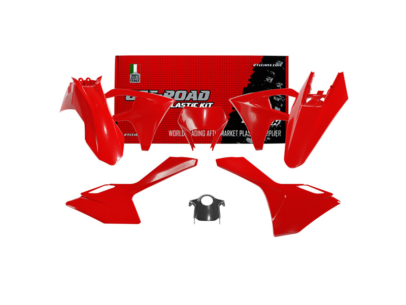 Комплект пластика RTech R-KITGAS-RG0-624 GasGas Кросс 2023+, Эндуро 2024+ красный