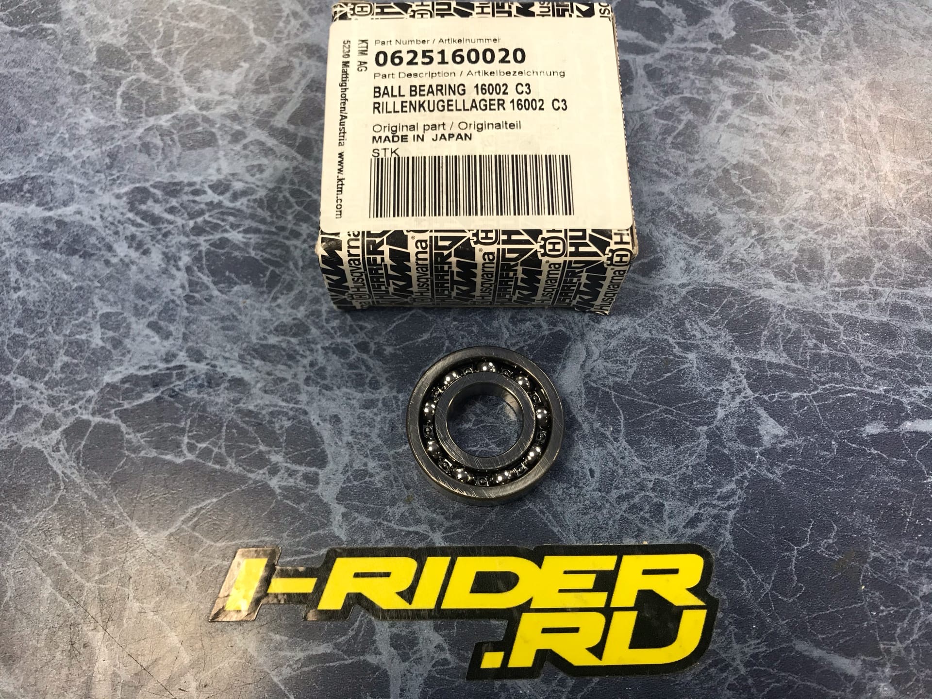 Подшипник помпы KTM OEM 0625160020