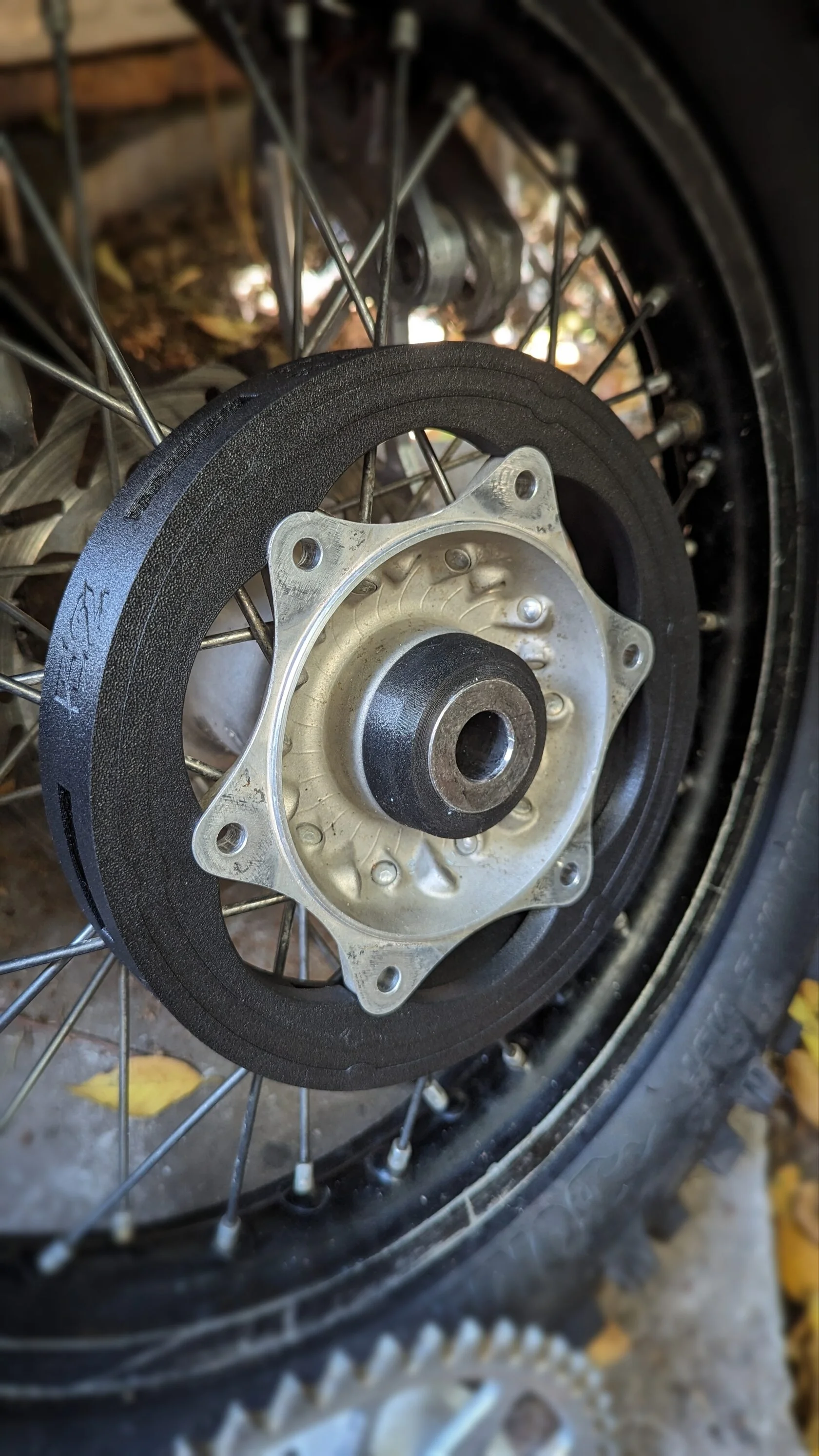 Слайдер цепи на ступицу Enduro Element для мотоциклов KTM Husqvarna GasGas Rieju Beta Бублик