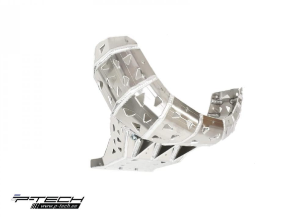 Защита картера и резонатора P-Tech PK027 KTM TBI 2024+