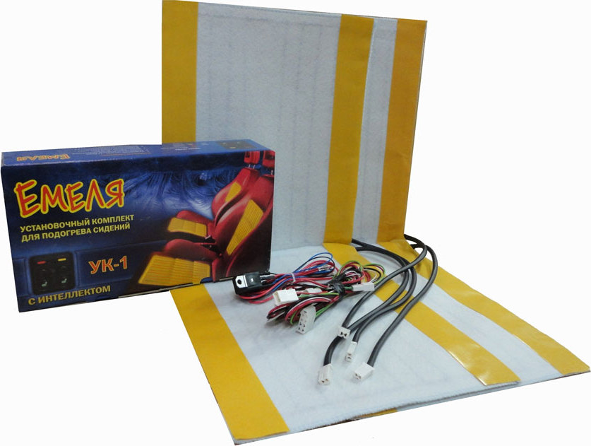 Обогрев сиденья Емеля УК-1 (установочный комплект сдвоенный)
