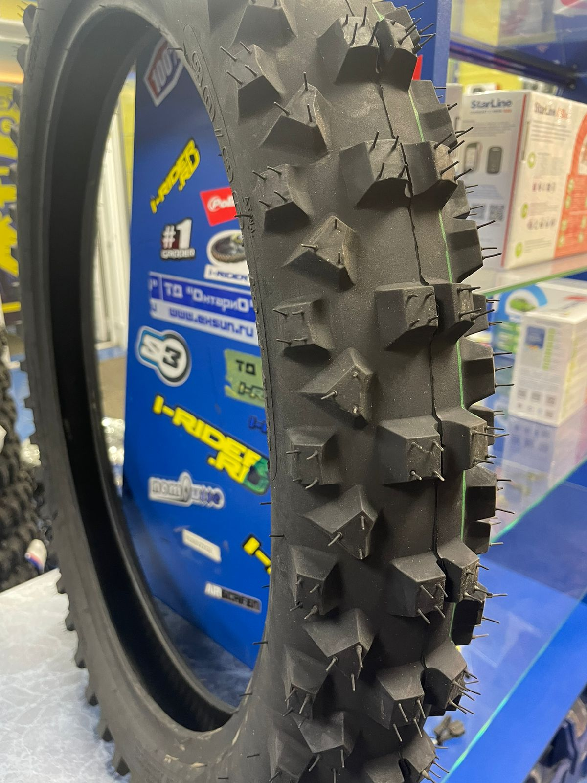 Мотопокрышка передняя Gummy 21 90 100 Hard