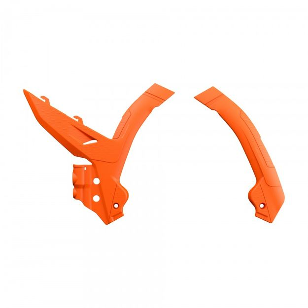 Защита рамы Polisport 8500100002 KTM SX-F 2023-2027, EXC 2024-2027 оранжевая