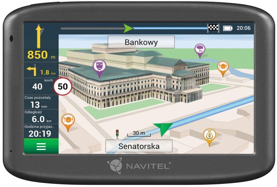 Навигатор автомобильный Navitel E505 Magnetic