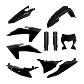 Комплект пластика Polisport 91641 KTM Кросс 23+, эндуро 24+ черный