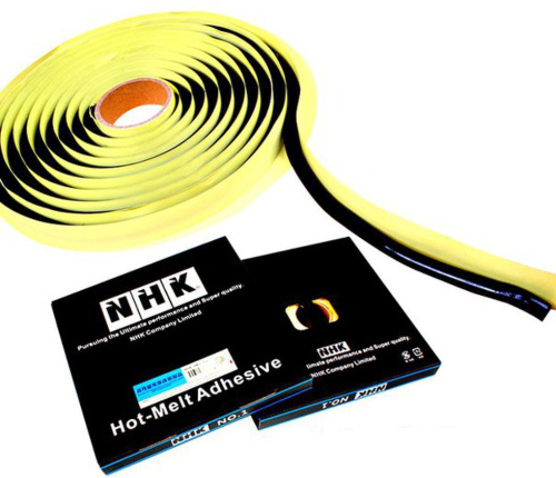 Бутиловый герметик NHK черный (бухта 4метра)