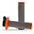 Ручки руля грипсы Progrip 708-293 Orange-Grey +7 различных крепежей тросика PA070800ARGR