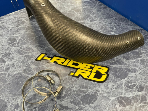 Карбоновая защита от ожогов на трубу глушителя Carbon KTM 450 SX-F 2023+