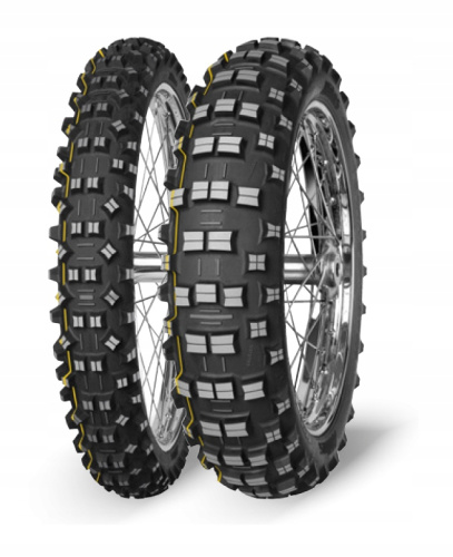 Мотопокрышка задняя Mitas 18 140/80 Terra Force Super Soft две зеленые полоски