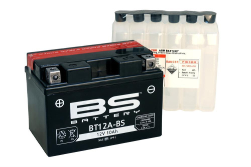 Аккумулятор для мотоцикла BS Battery BT12A-BS YT12A-BS