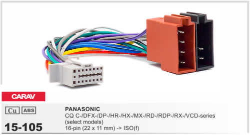 Разъём CARAV 15-105 Panasonic