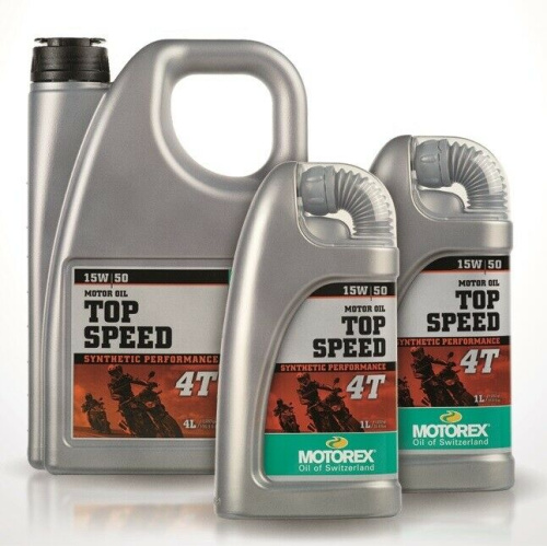 Масло моторное MOTOREX TOP SPEED 4T SAE 15W/50 4л