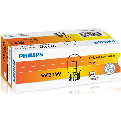 W21W Philips 12V 1шт 12065CP