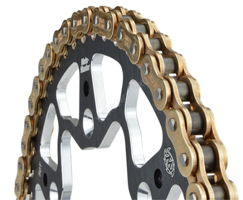 Цепь Moto-Master GP 428 MX золотая 134 звена