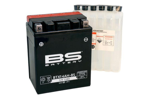 Аккумулятор для мотоцикла BS Battery BTX14AH-BS YTX14AH-BS