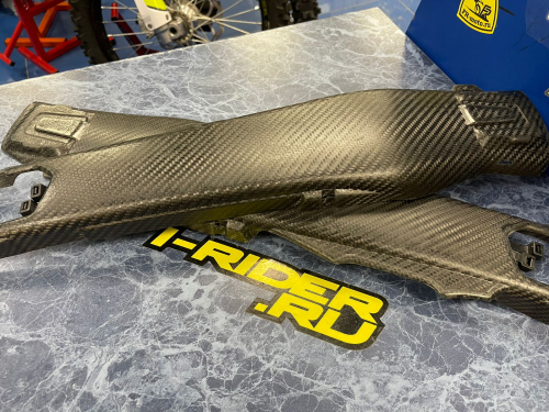 Защита маятника Carbon KTM EXC 2024+ SX SX-F 2023+ Husqvarna TE FE 2024+ FC 2023+