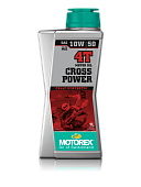 Масло моторное MOTOREX CROSS POWER 4T SAE 10W/50 1л
