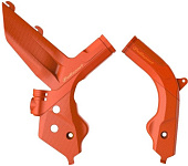 Защита рамы Polisport 8472900001 KTM SX-F 2019-2022, EXC 2020-2023 черная оранжевая