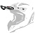Козырек для шлема Aviator Ace Col.White Gloss