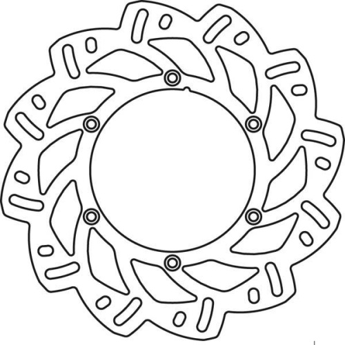 Диск тормозной передний GoldFren 1301F2 Yamaha YZ250F/450F '01-15