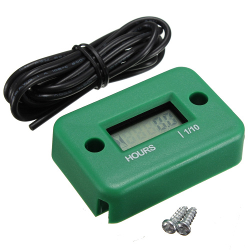 Счетчик моточасов зеленый
