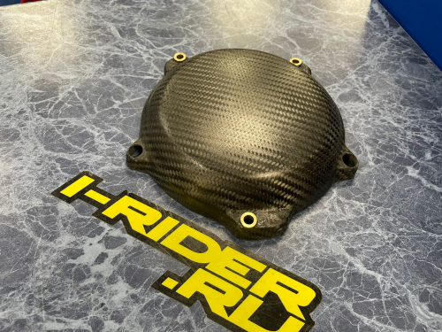 Защита крышки сцепления Carbon KTM EXC TBI 2024+ Husqvarna TE 2024+ GasGac EC 2024+